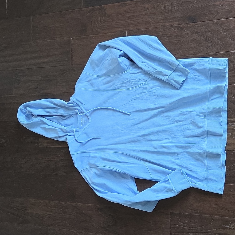 Athleta Blue Pullover Hoodie